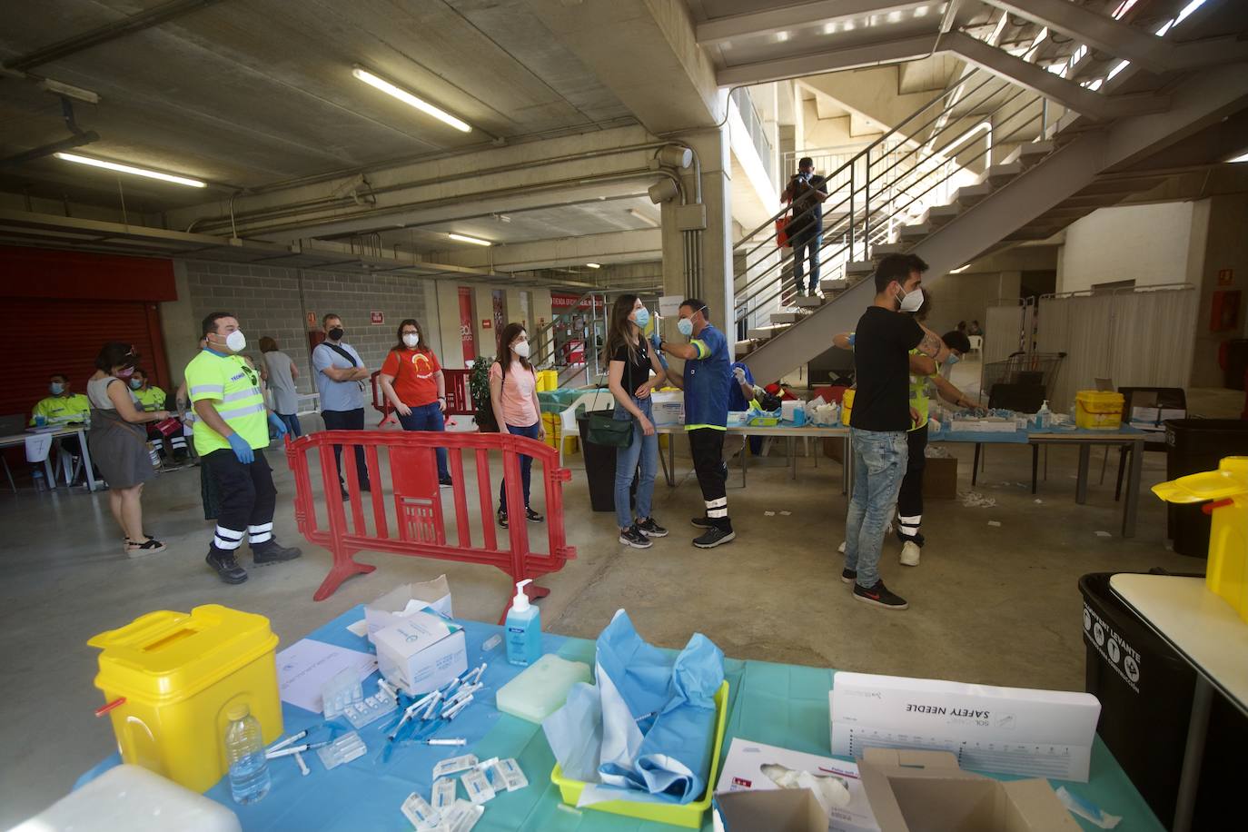 Fotos: La Región retoma la vacunación a menores de 60 años con AstraZeneca