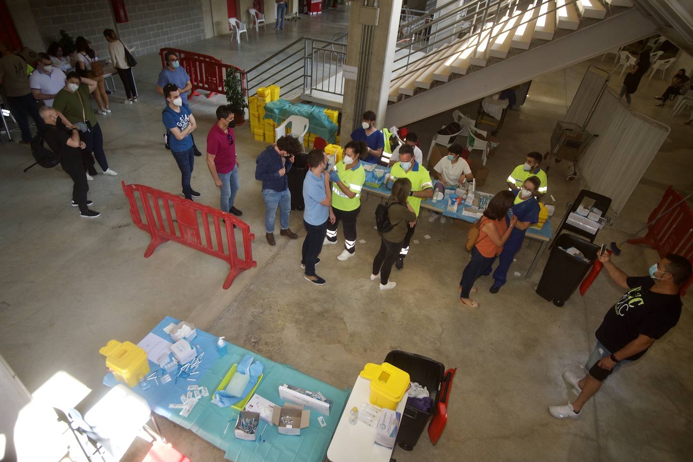 Fotos: La Región retoma la vacunación a menores de 60 años con AstraZeneca