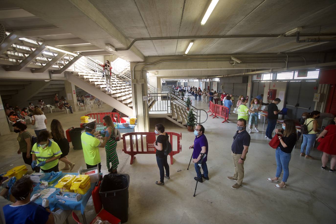 Fotos: La Región retoma la vacunación a menores de 60 años con AstraZeneca