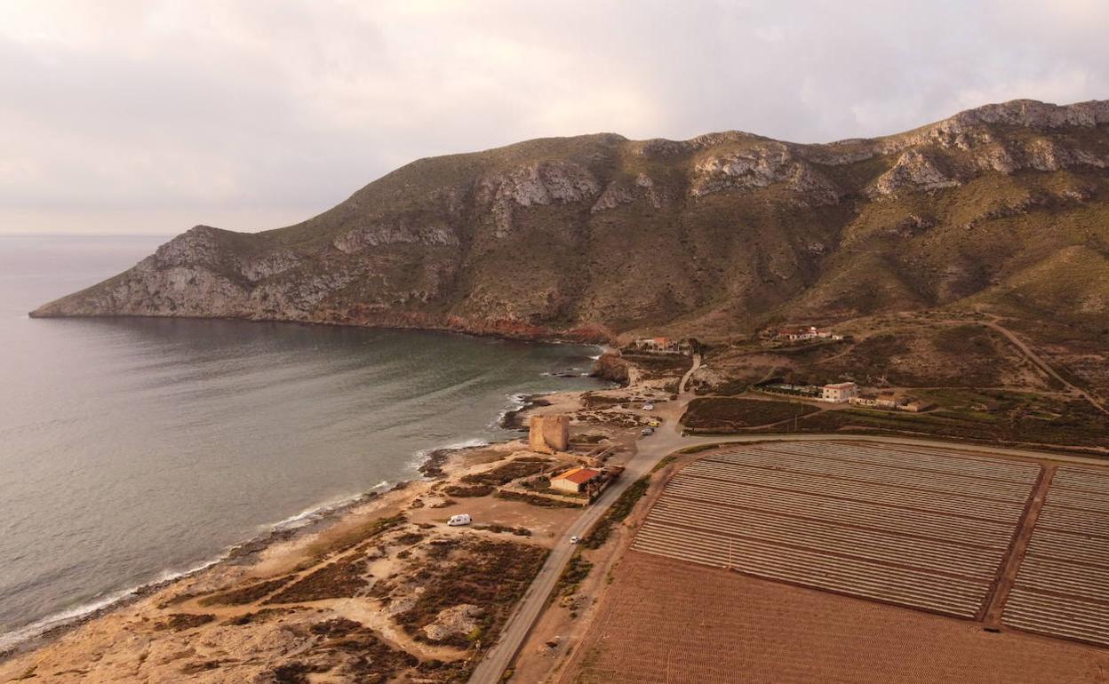 Cabo Cope y los terrenos propiedad de la Fundación ANSE.