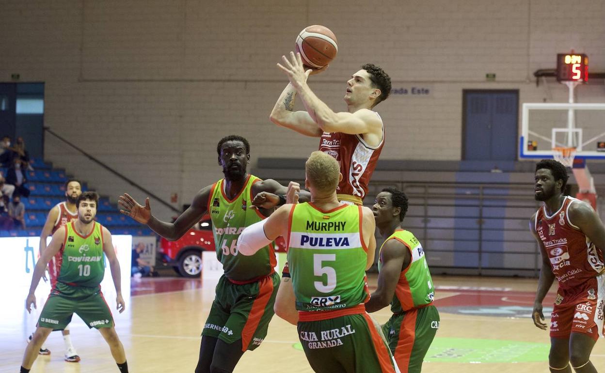 Un momento del partido