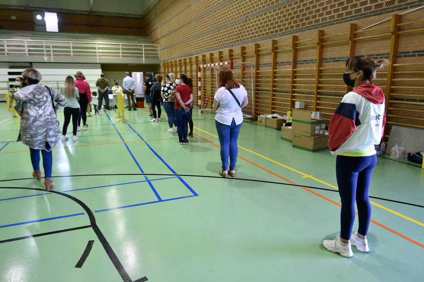 Fotos: Caravaca realiza un cribado poblacional para detectar casos asintomáticos de Covid