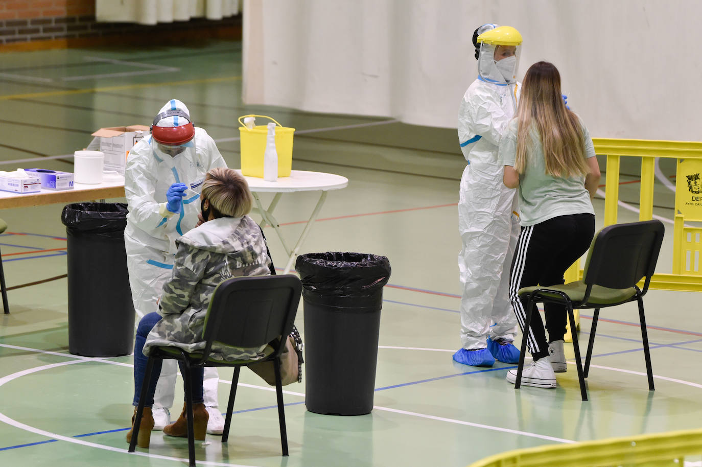 Fotos: Caravaca realiza un cribado poblacional para detectar casos asintomáticos de Covid