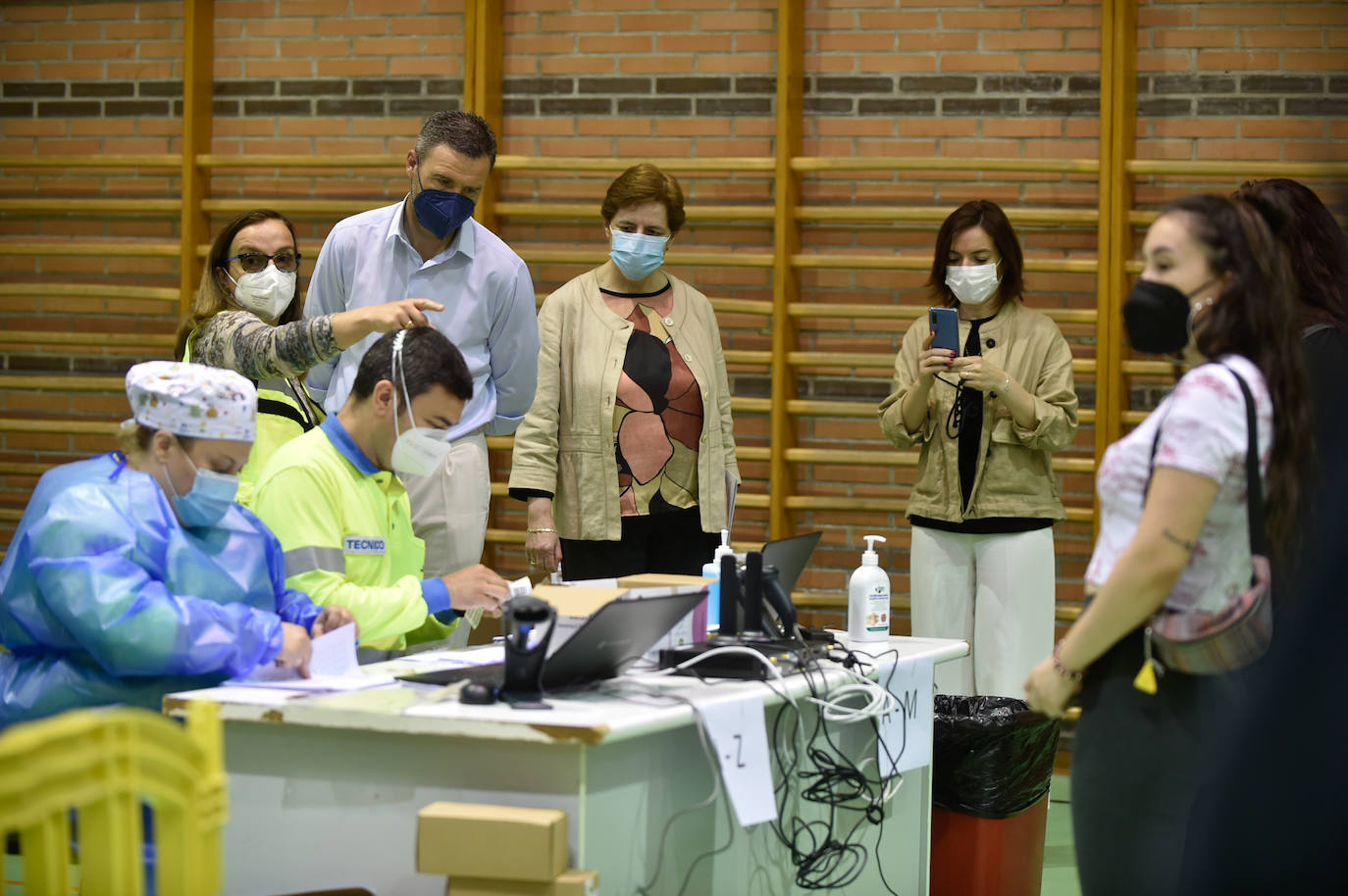 Fotos: Caravaca realiza un cribado poblacional para detectar casos asintomáticos de Covid