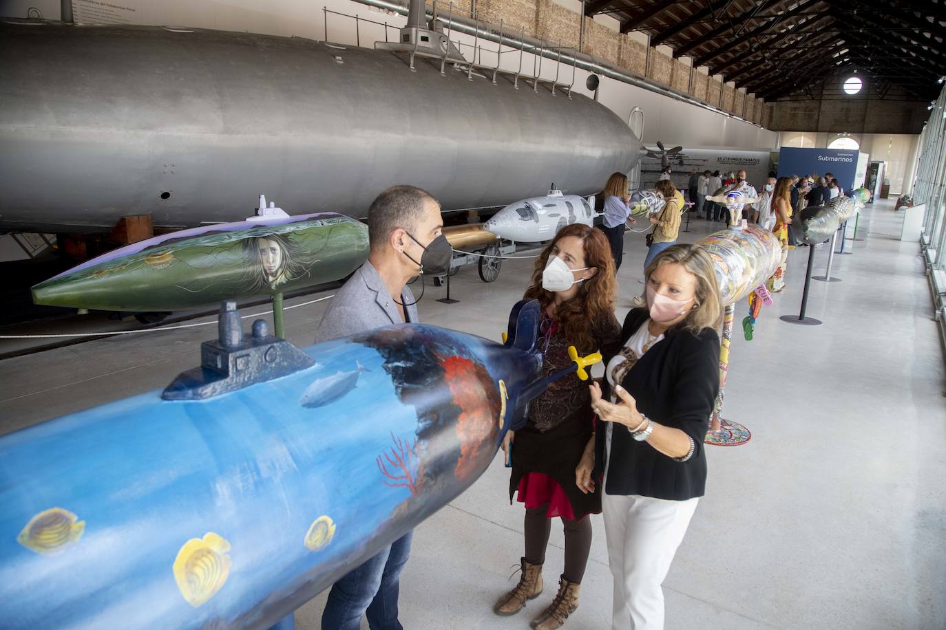 Fotos: El arte redescubre el submarino Peral