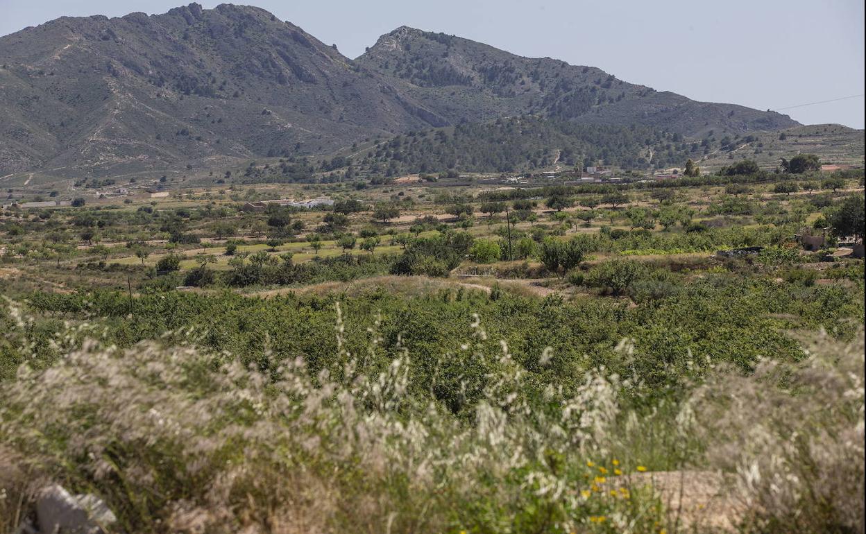 Paraje entre Molinos Marfagones y Canteras. 