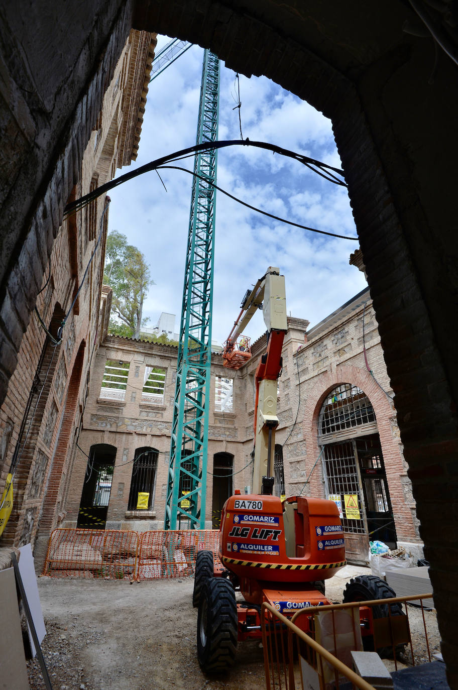 Fotos: Obras de rehabilitación de la la antigua Prisión Provincial de Murcia