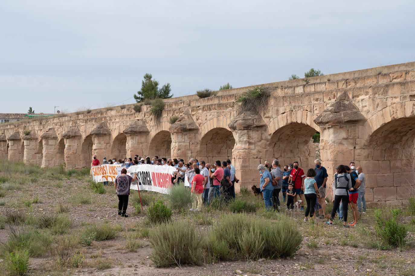 Fotos: Protesta contra un vertido de purines en Lorca