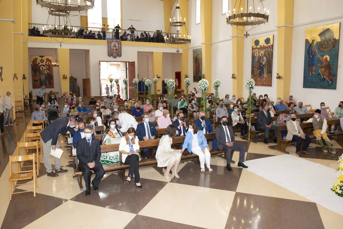 Fotos: Los Ramos se rinde a la Virgen de la Huerta