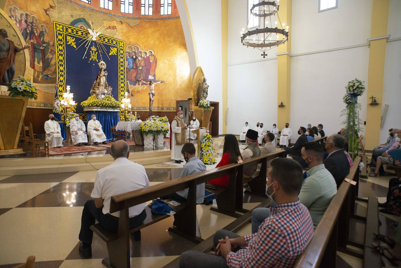Fotos: Los Ramos se rinde a la Virgen de la Huerta