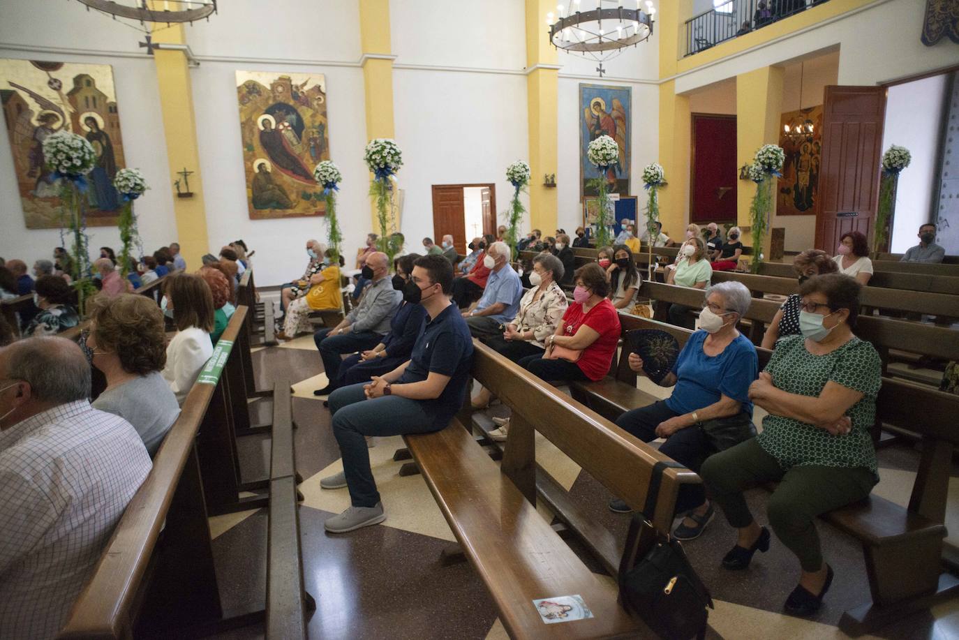 Fotos: Los Ramos se rinde a la Virgen de la Huerta
