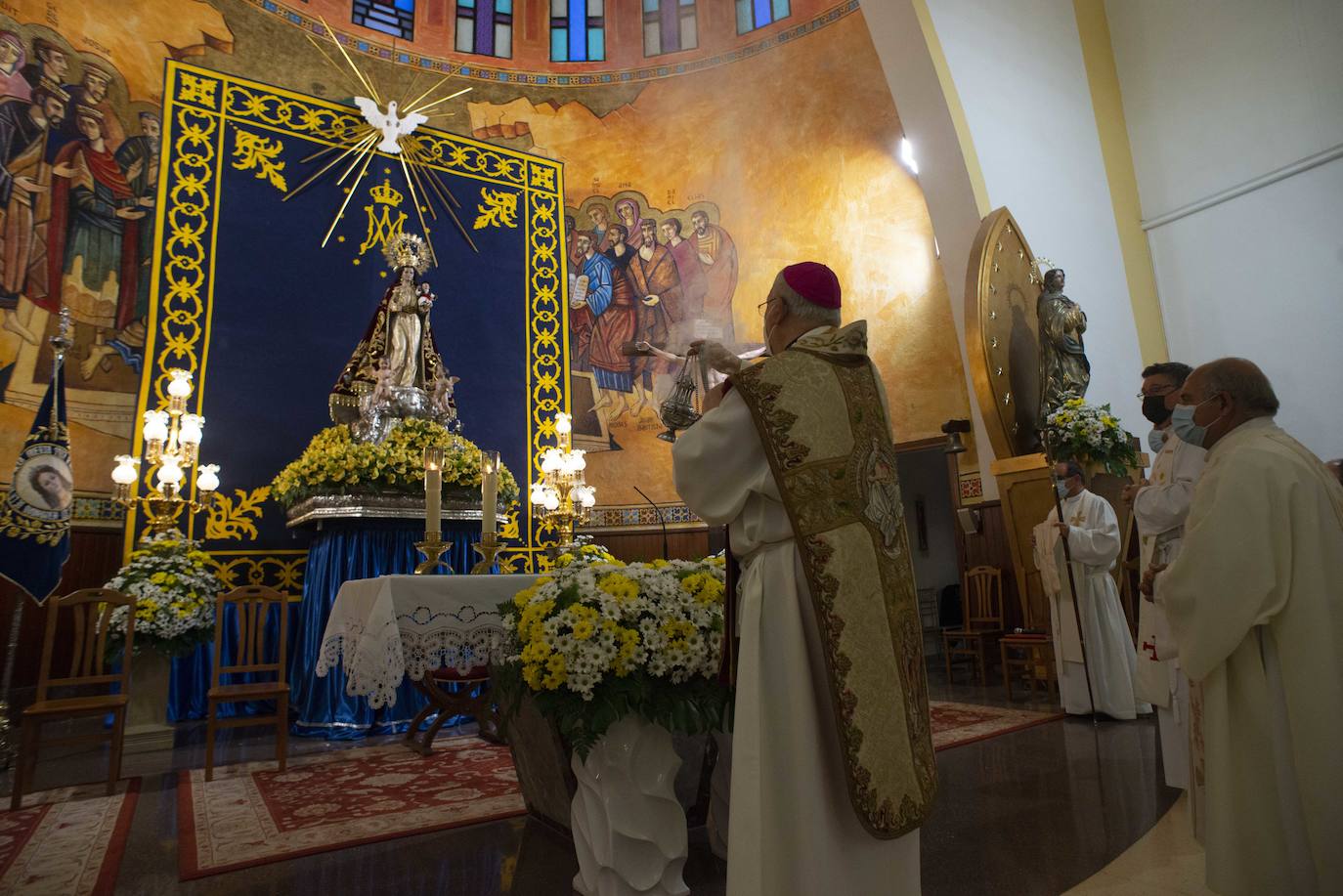 Fotos: Los Ramos se rinde a la Virgen de la Huerta