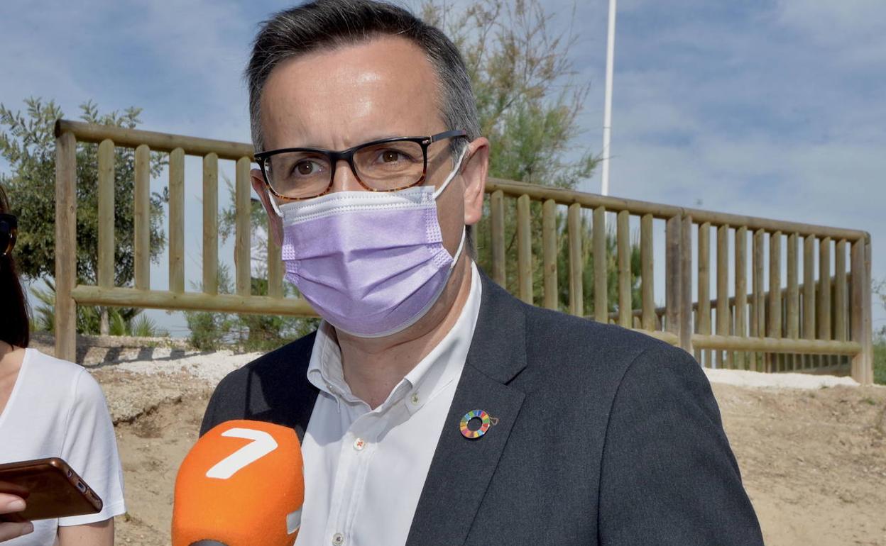 El secretario general del PSRM, Diego Conesa, en una imagen de archivo.