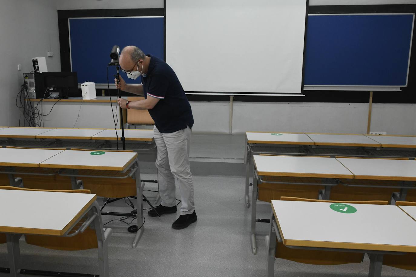 Fotos: Preparativos para la Ebau 2021 en la Región de Murcia