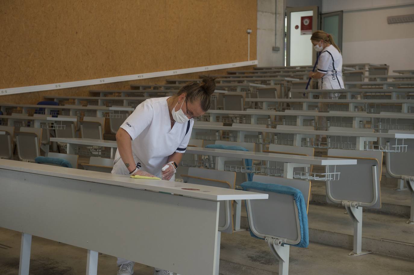 Fotos: Preparativos para la Ebau 2021 en la Región de Murcia