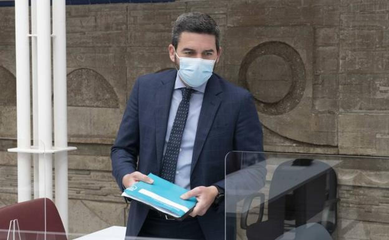 El consejero de Agua, Antonio Luengo, en una imagen de archivo. 