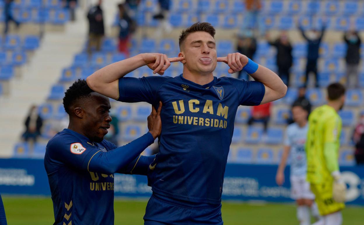 Jordi Sánchez celebra un gol, en una imagen de archivo.
