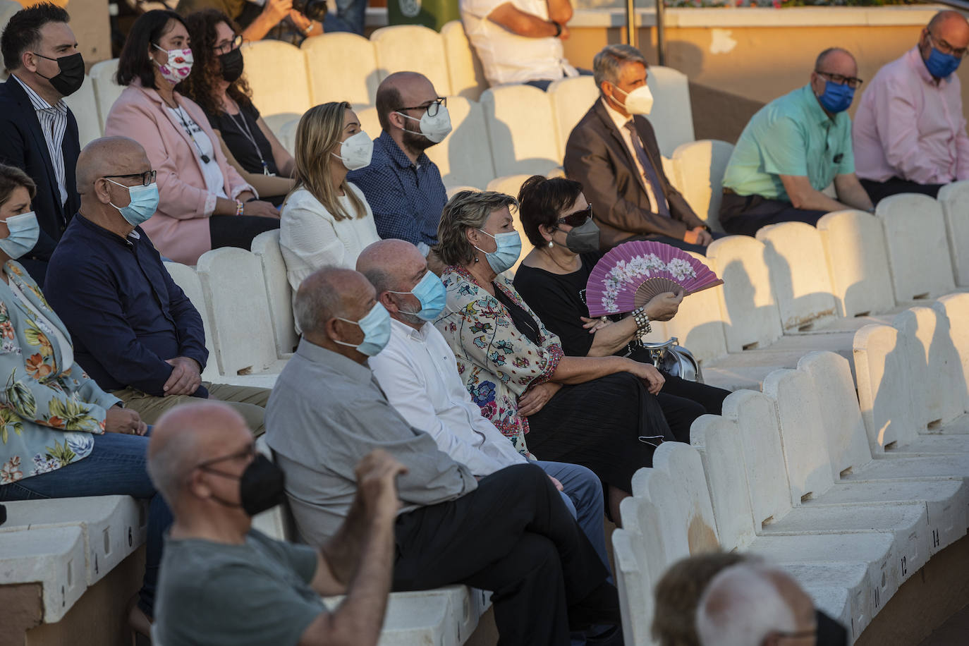 Fotos: Paco Martín ya da nombre al auditorio de Cartagena