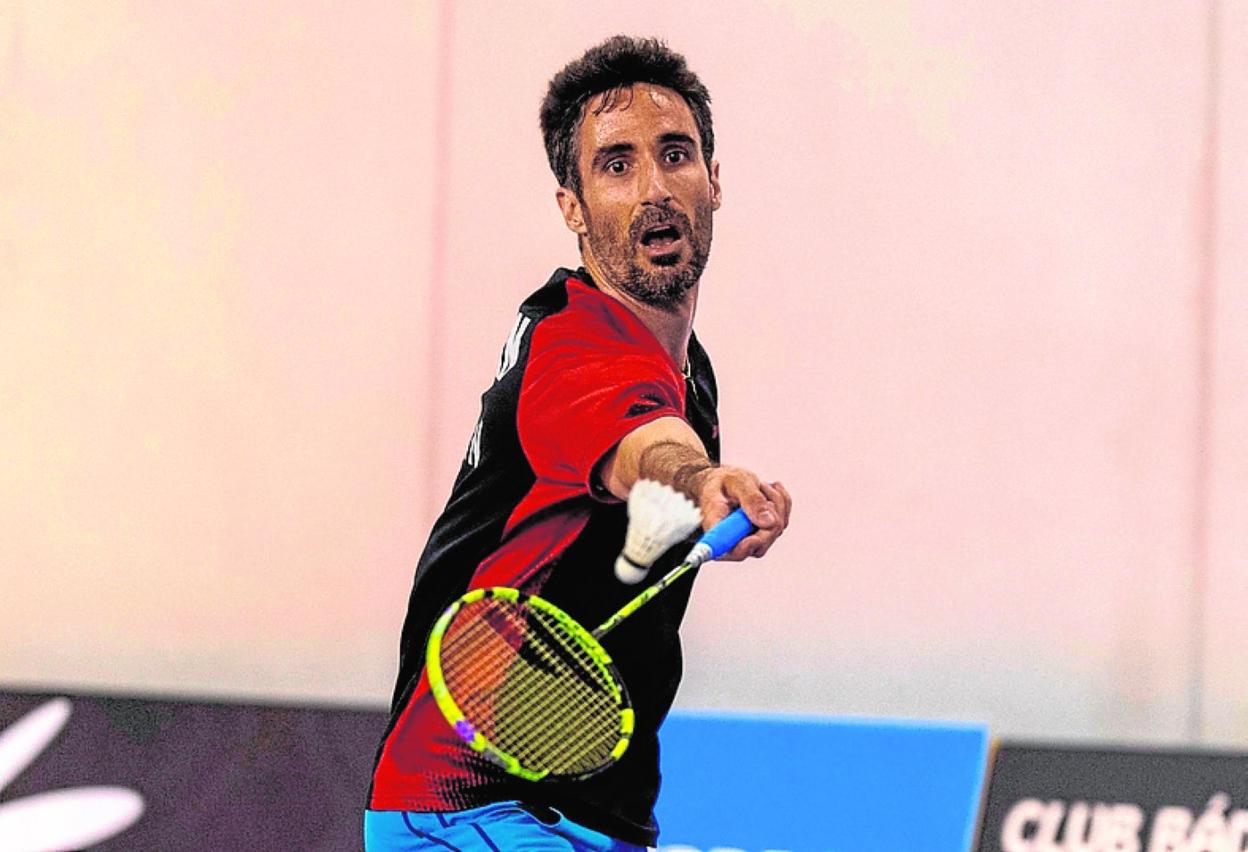 El olímpico y campeón de España Pablo Abián, en Cartagena. 