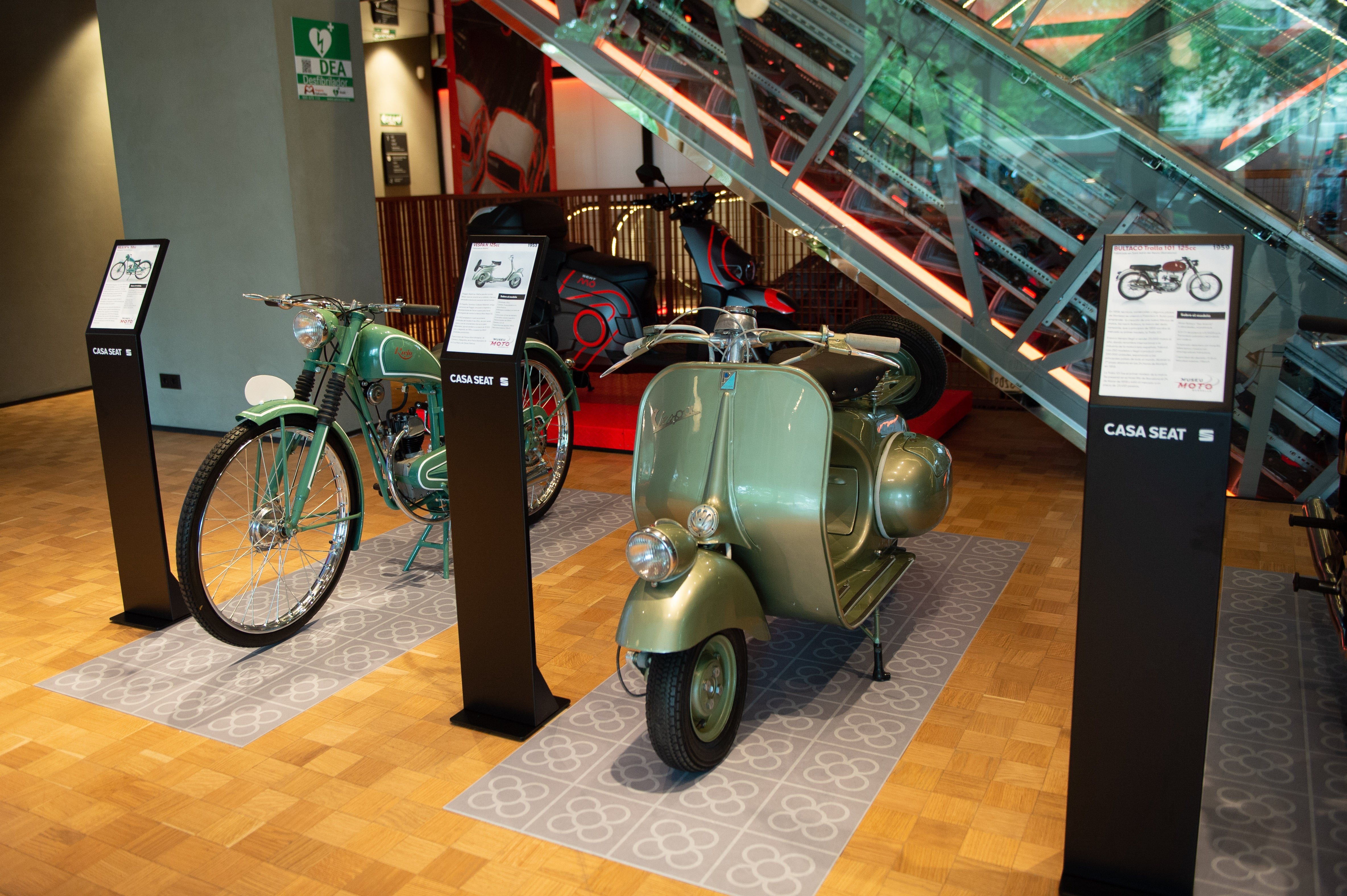 Fotos: Fotogalería: Viaje por la historia de las motos ‘made in Spain’