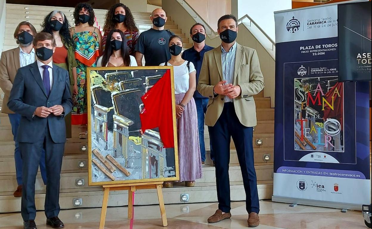 La presentación ha tenido lugar en el Auditorio Víctor Villegas, de Murcia. 