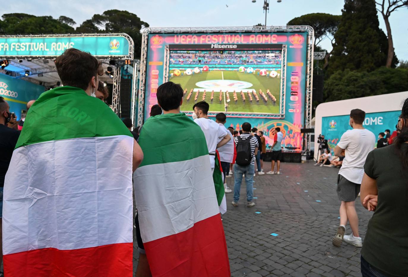 Fotos: La ceremonia de la Eurocopa, en imágenes