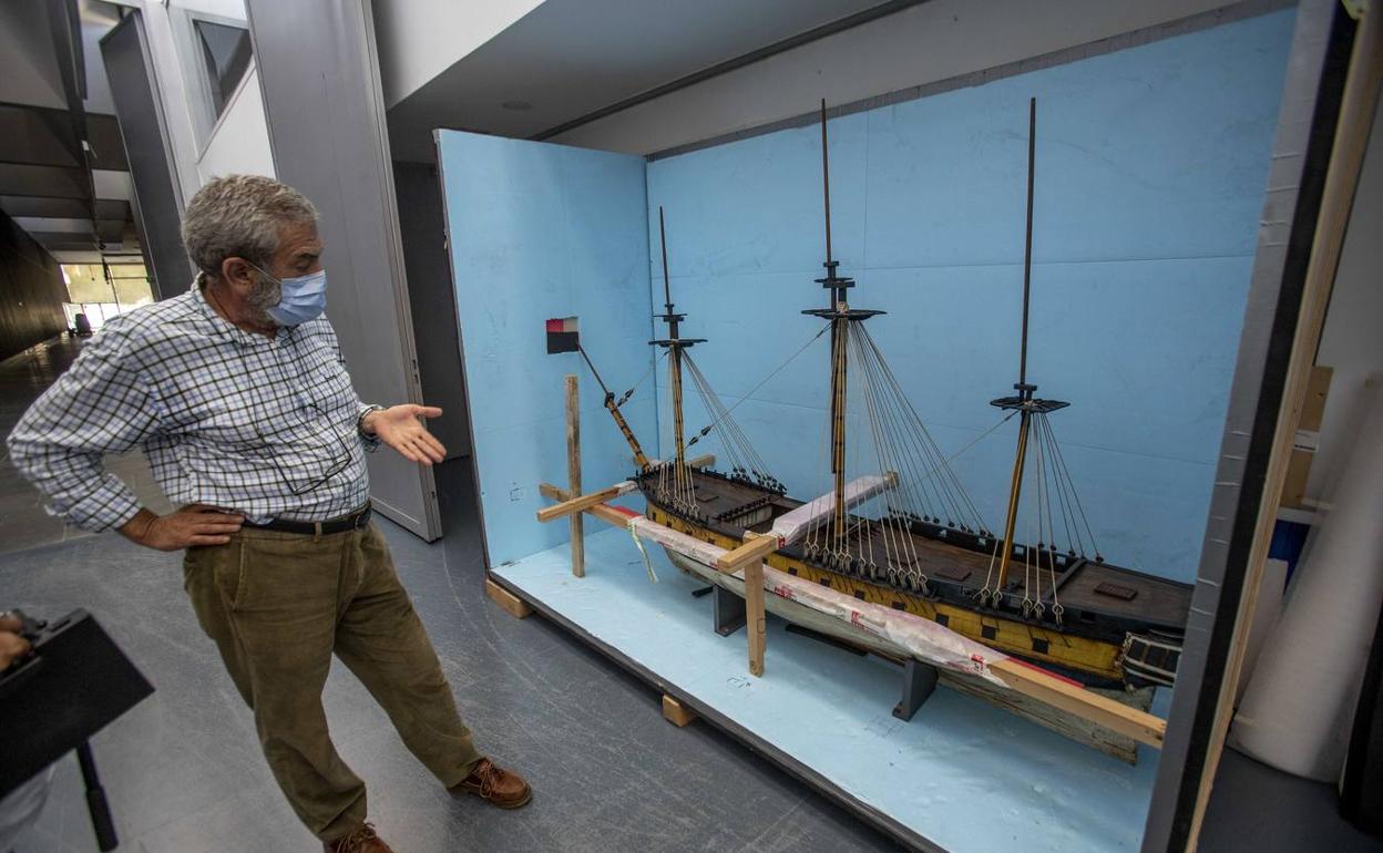 Iván Negueruela, director del Arqua, en una imagen de archivo. 