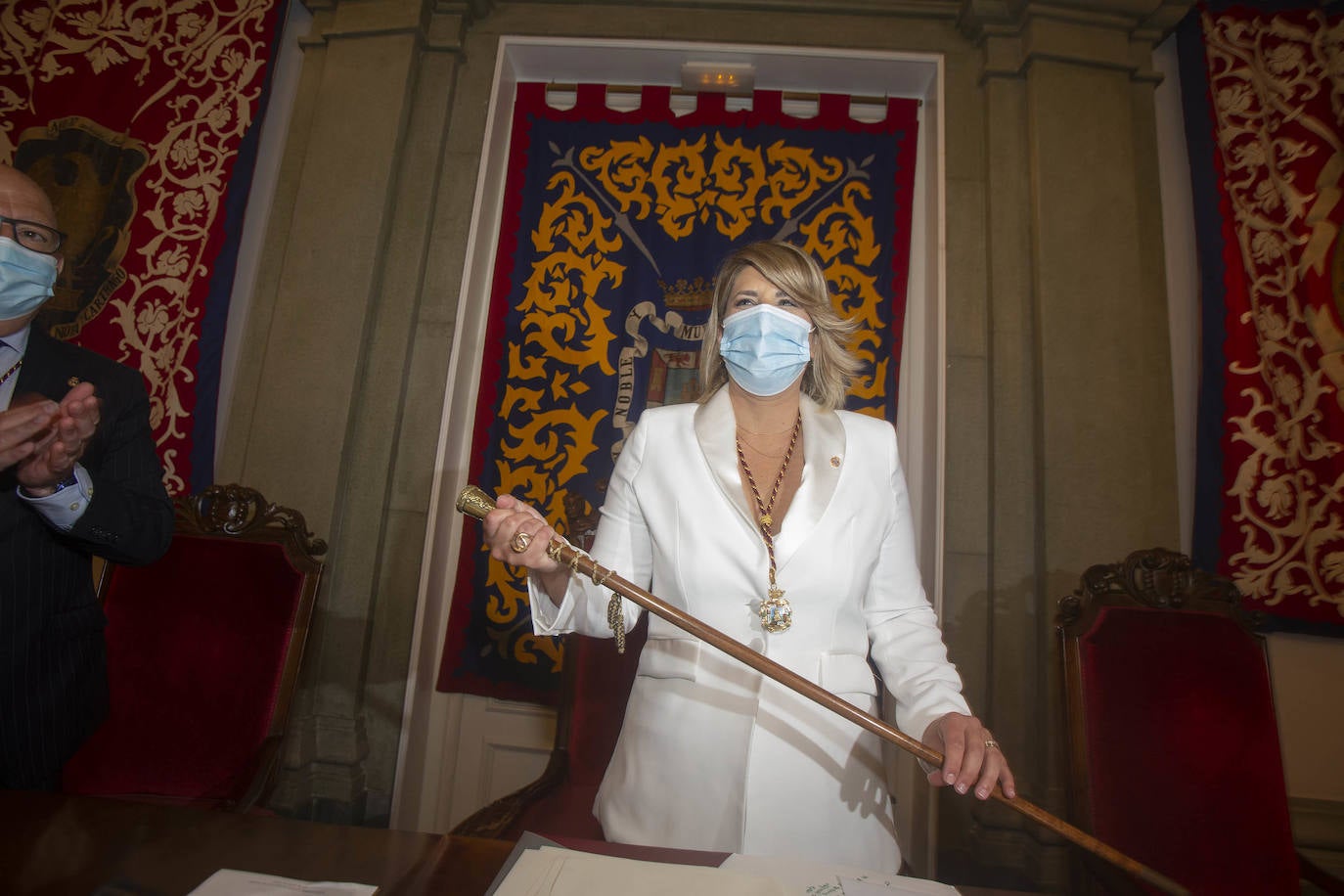 Fotos: Pleno de investidura de Noelia Arroyo como nueva alcaldesa de Cartagena