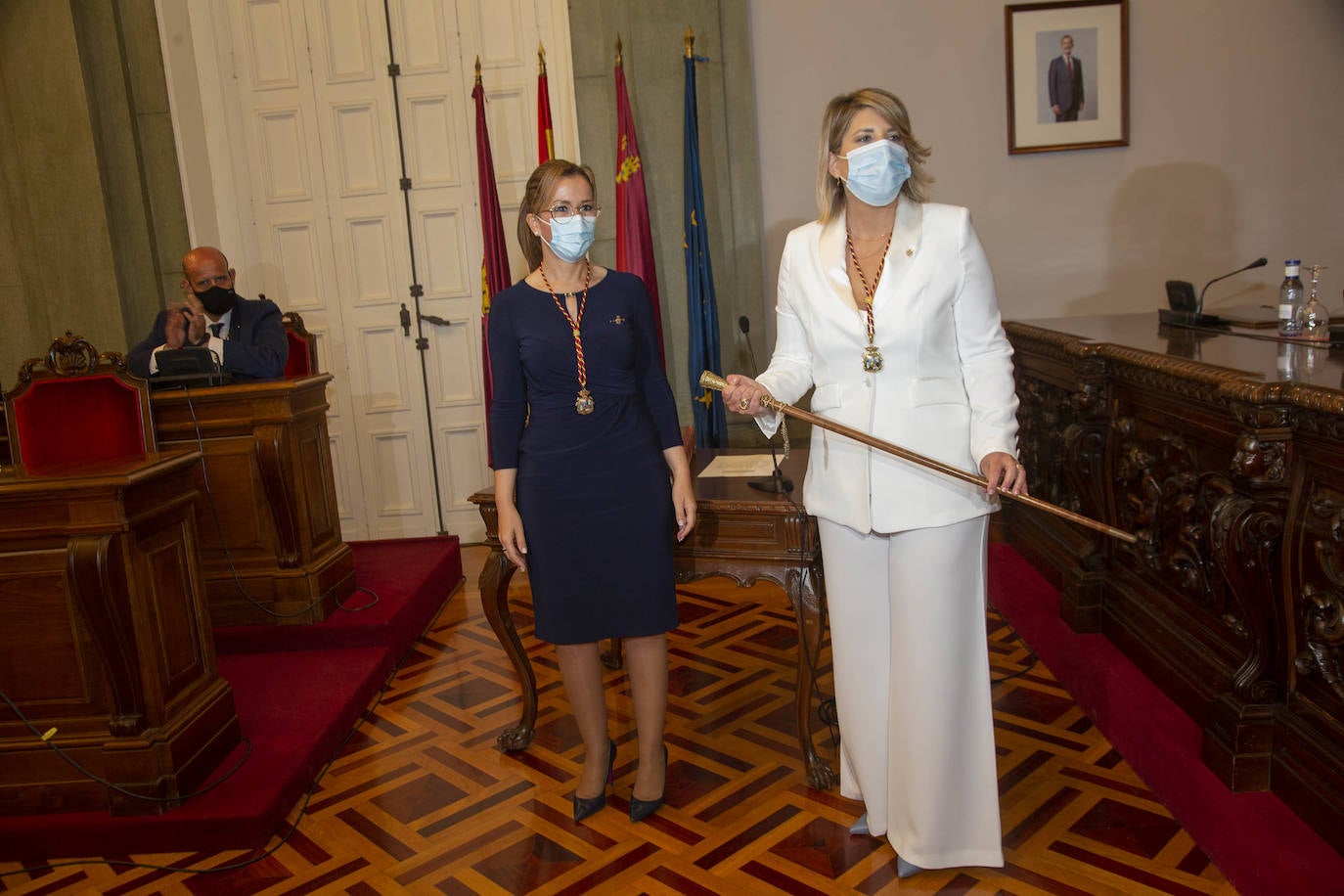 Fotos: Pleno de investidura de Noelia Arroyo como nueva alcaldesa de Cartagena