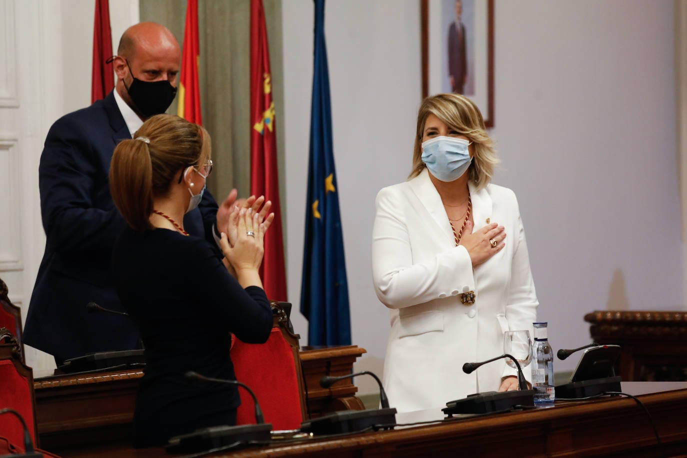 Fotos: Pleno de investidura de Noelia Arroyo como nueva alcaldesa de Cartagena
