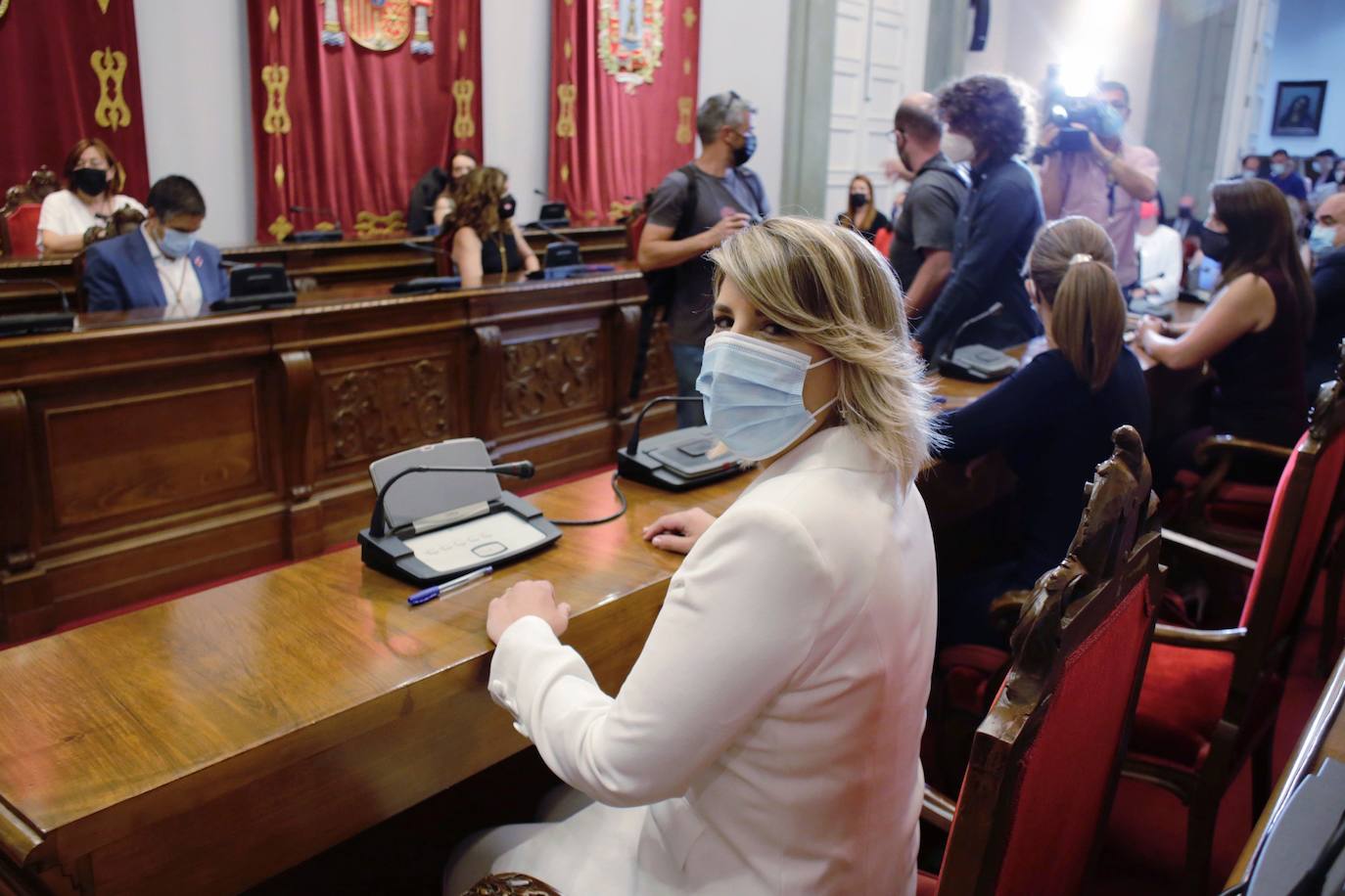 Fotos: Pleno de investidura de Noelia Arroyo como nueva alcaldesa de Cartagena
