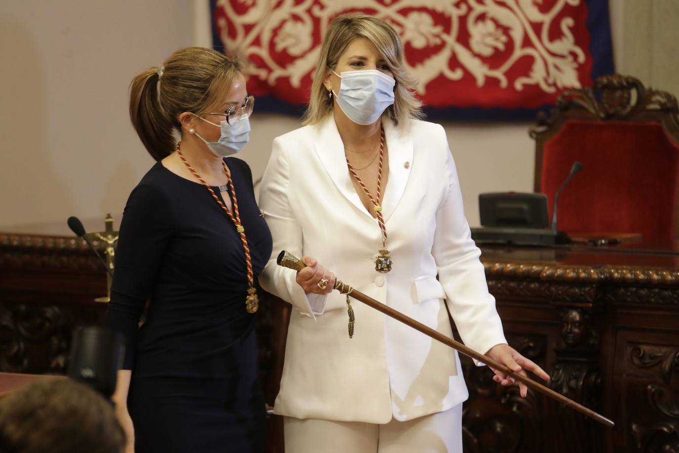 Fotos: Pleno de investidura de Noelia Arroyo como nueva alcaldesa de Cartagena