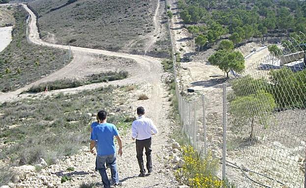 Vía pecuaria en Molina.