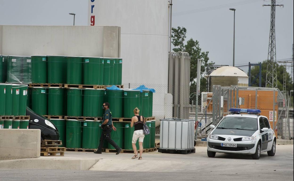 Empresa del polígono industrial de Alquerías donde ocurrió el suceso.