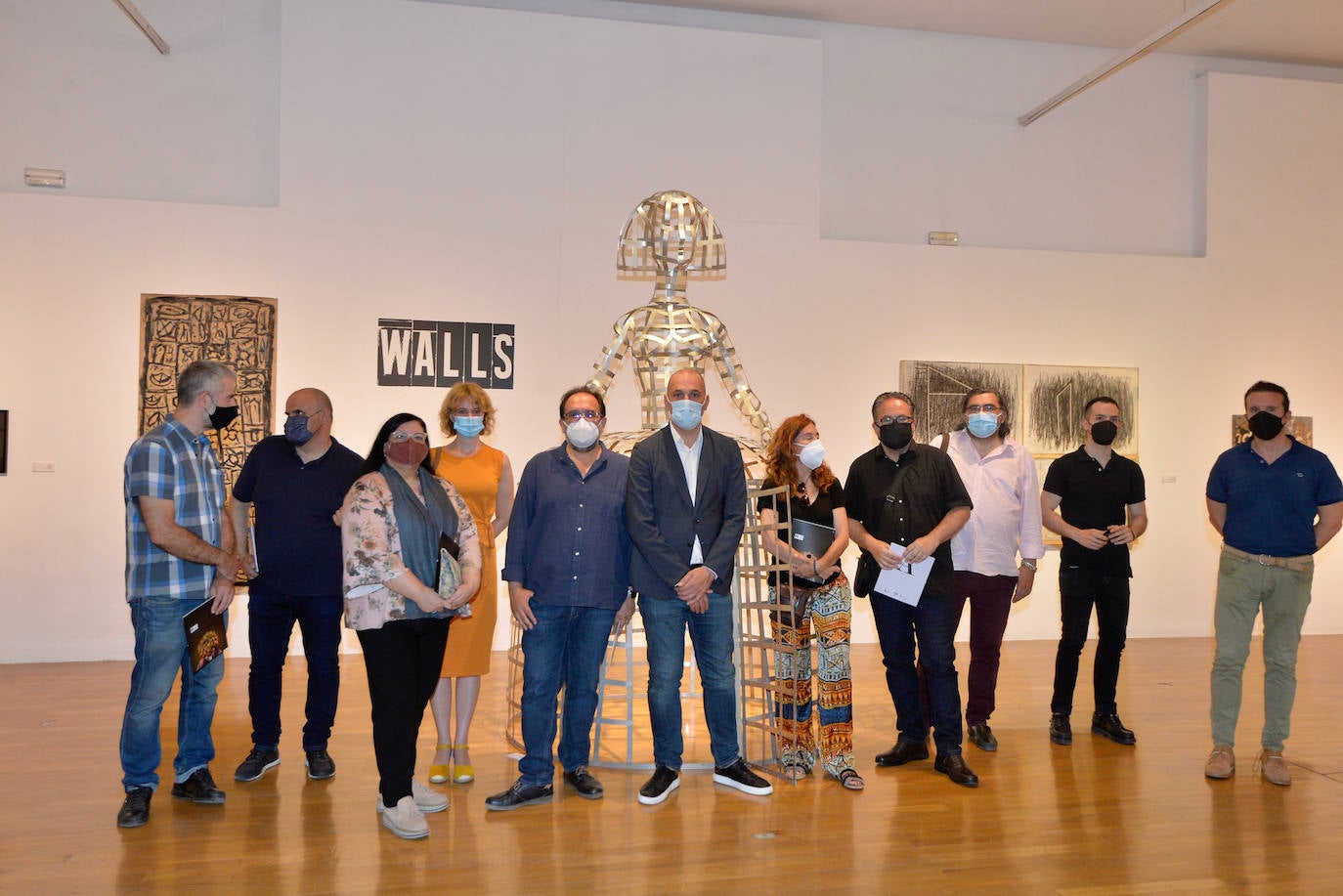 Fotos: &#039;Walls&#039; en el Palacio Almudí de Murcia