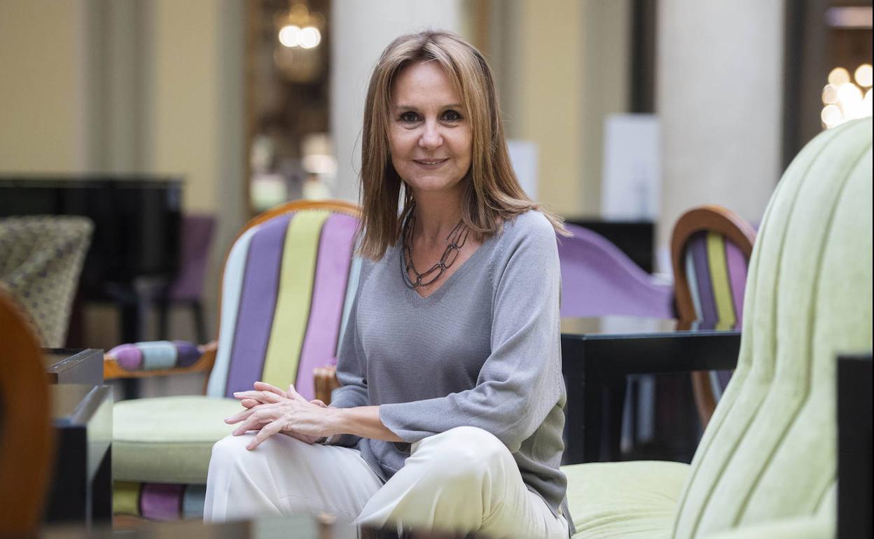 La escritora María Dueñas. 