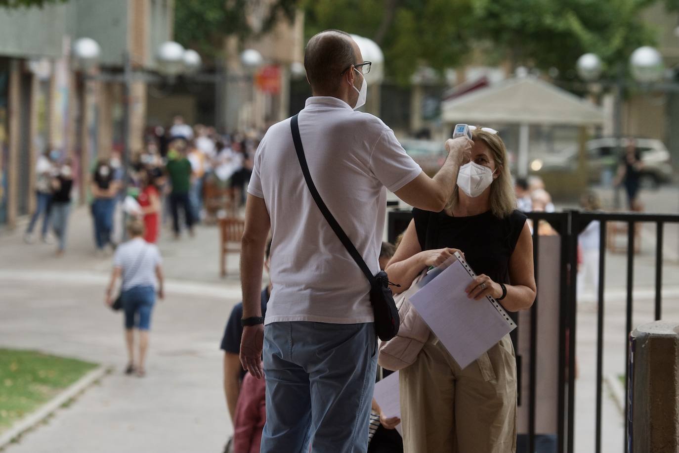 Fotos: Oposiciones de educación en la Región de Murcia