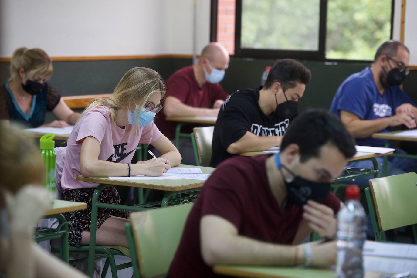 Fotos: Oposiciones de educación en la Región de Murcia