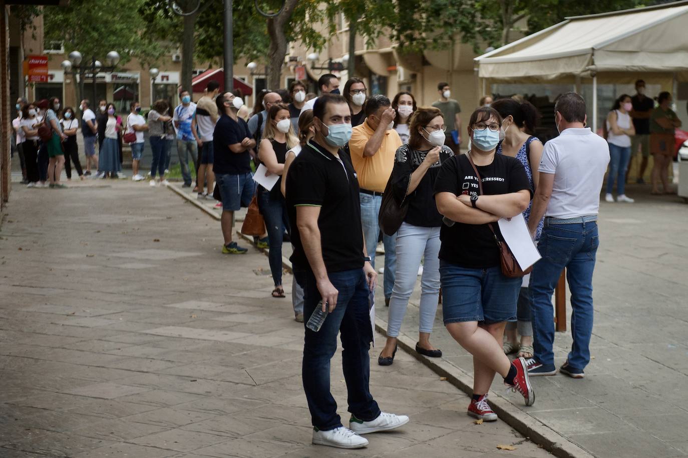 Fotos: Oposiciones de educación en la Región de Murcia