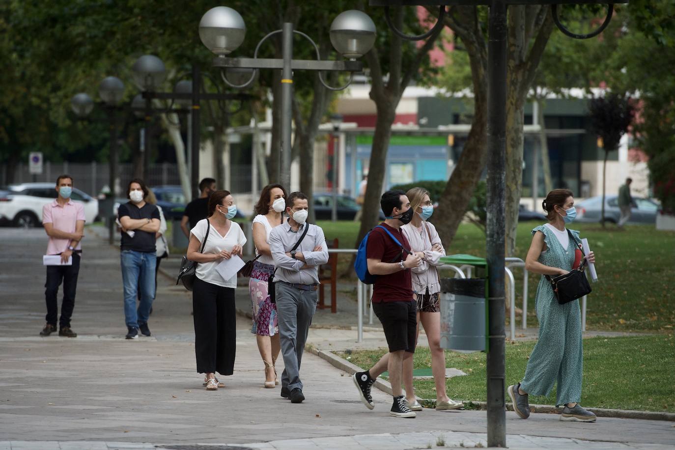 Fotos: Oposiciones de educación en la Región de Murcia