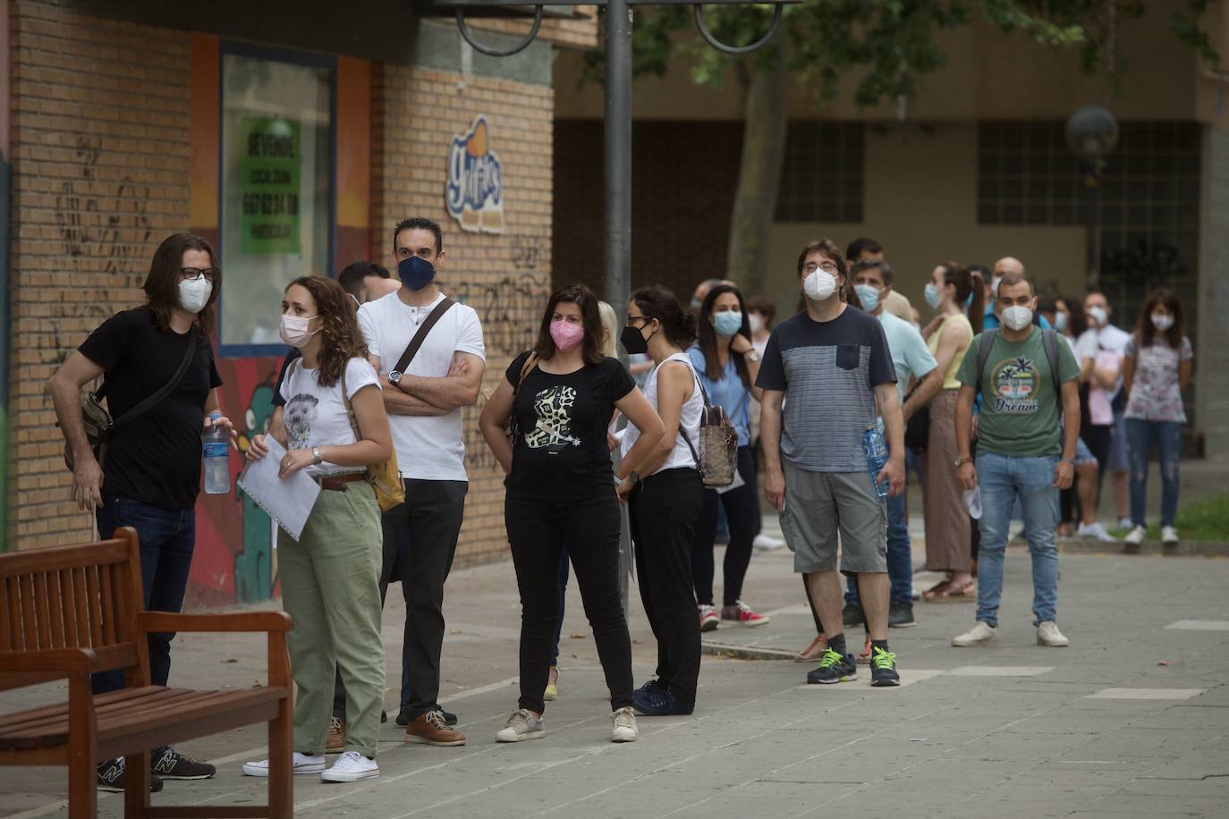 Fotos: Oposiciones de educación en la Región de Murcia