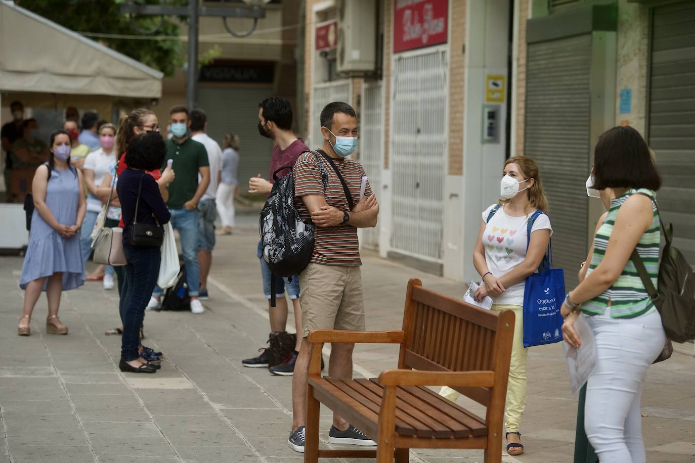 Fotos: Oposiciones de educación en la Región de Murcia