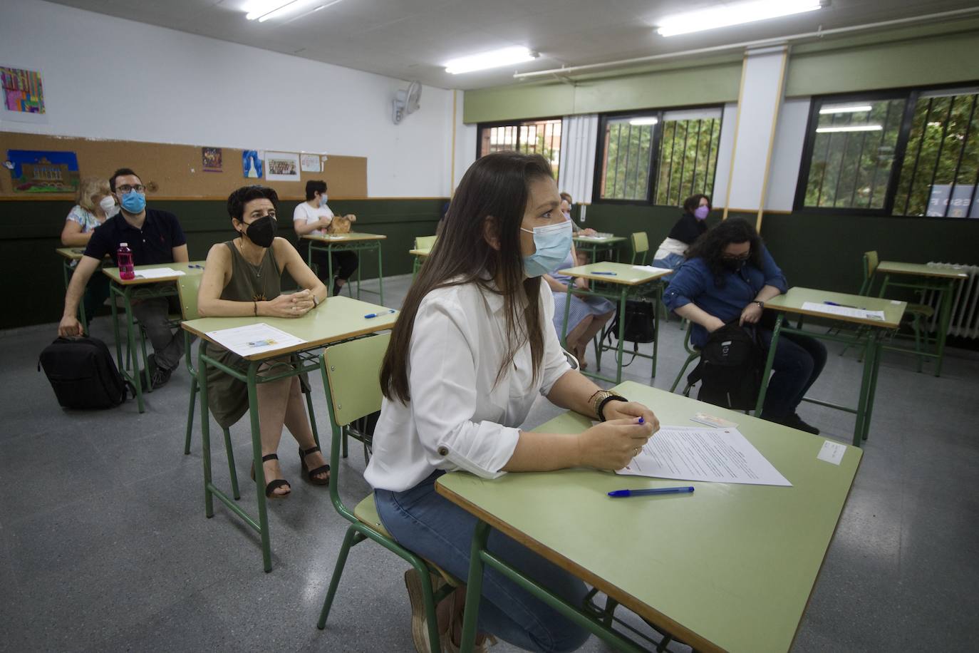 Fotos: Oposiciones de educación en la Región de Murcia
