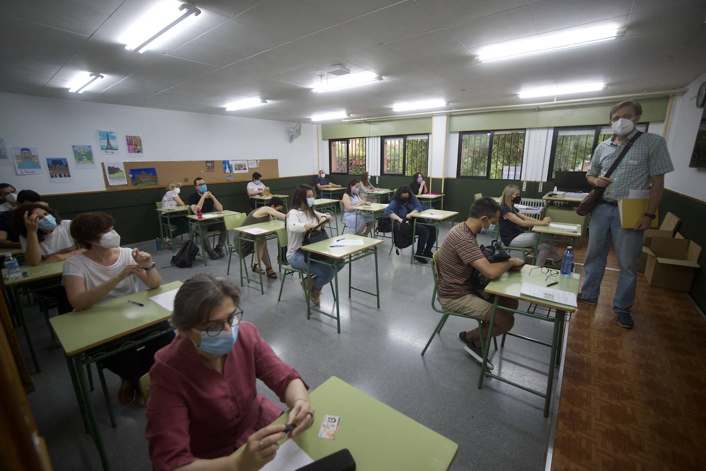 Fotos: Oposiciones de educación en la Región de Murcia