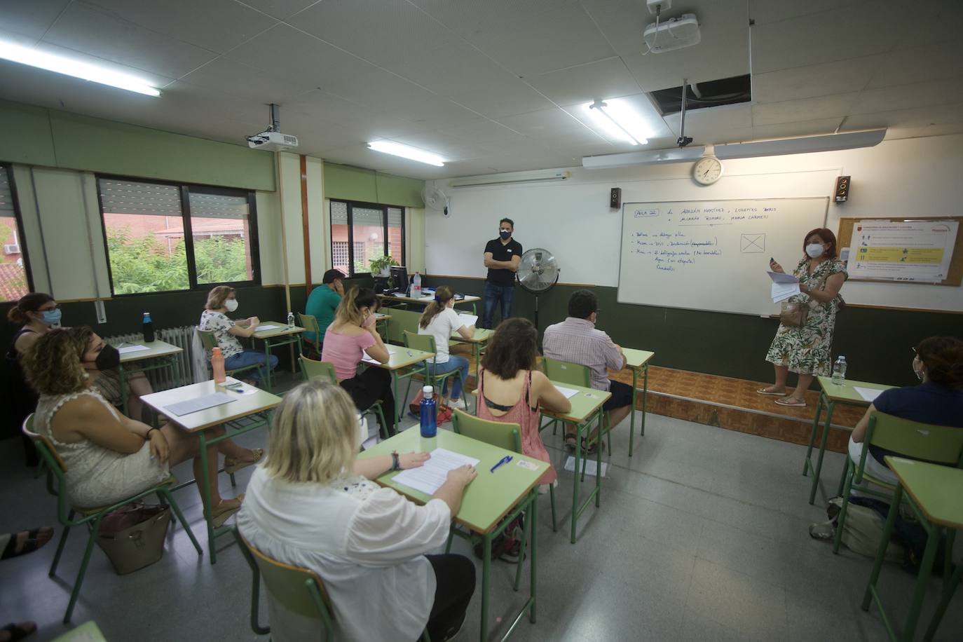 Fotos: Oposiciones de educación en la Región de Murcia