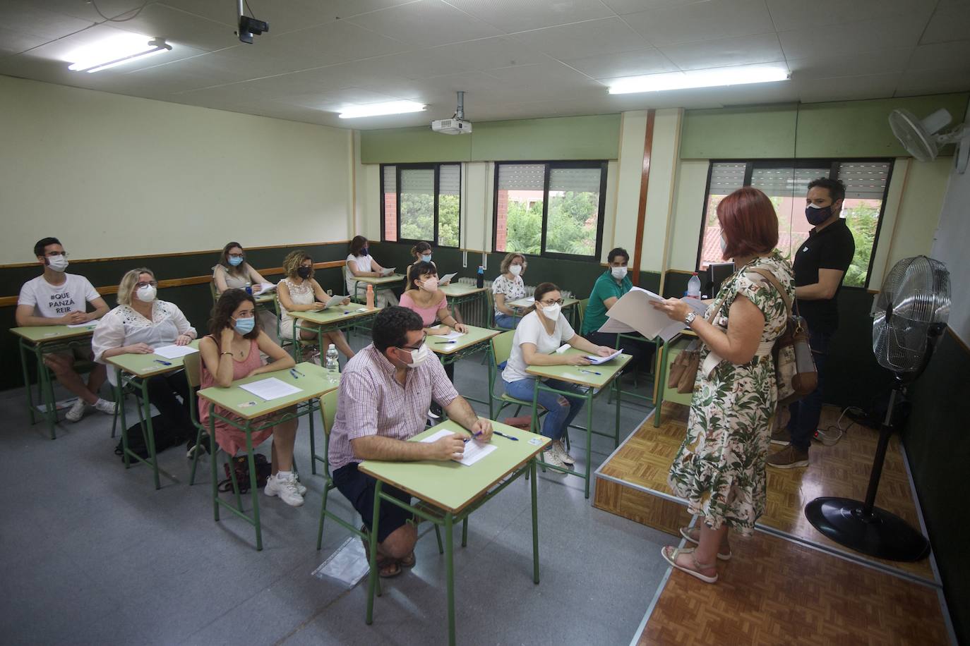 Fotos: Oposiciones de educación en la Región de Murcia