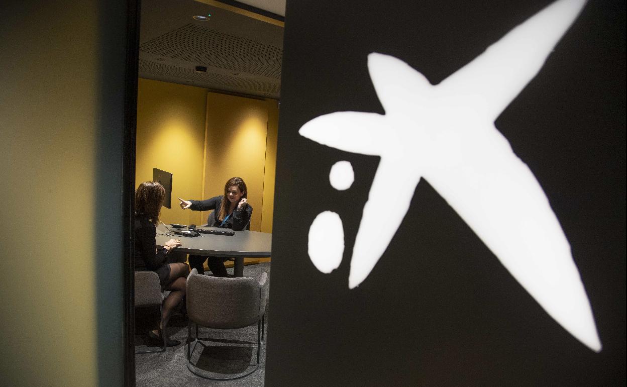 Oficina de CaixaBank en Cartagena.