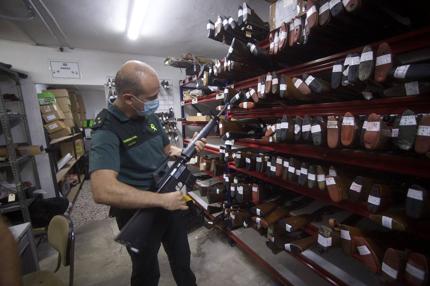 Fotos: La Intervención de Armas de la Guardia Civil cumple 35 años
