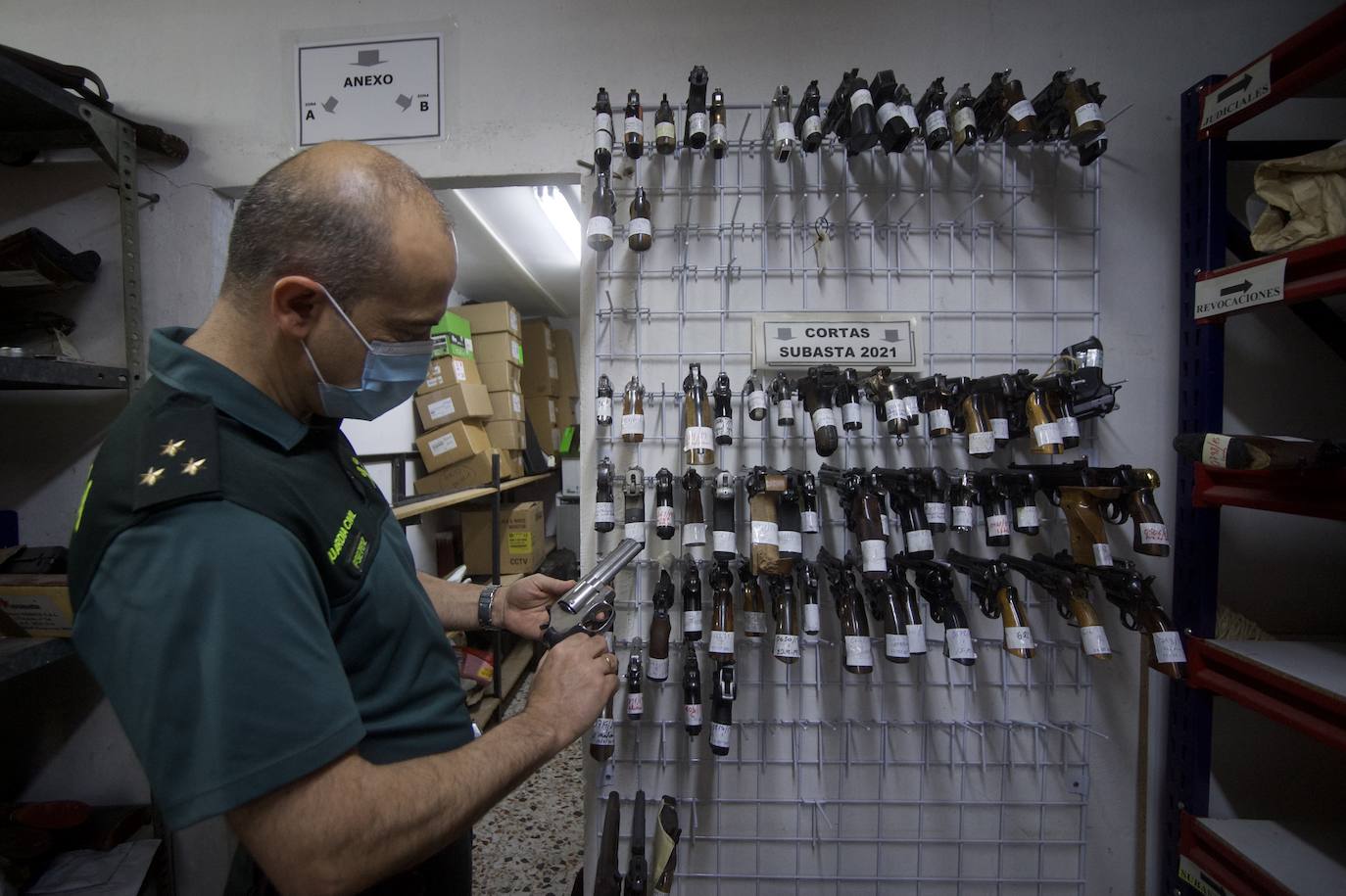 Fotos: La Intervención de Armas de la Guardia Civil cumple 35 años