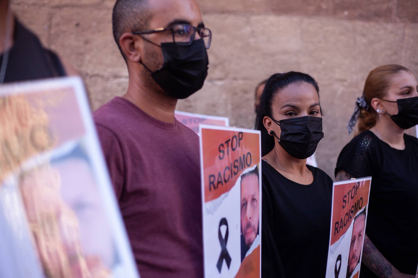 Fotos: Movilización en Murcia contra &quot;el odio, el racismo y la xenofobia&quot;